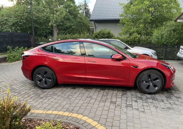 Tesla Model 3 cena 169000 przebieg: 34000, rok produkcji 2022 z Zielonka małe 46